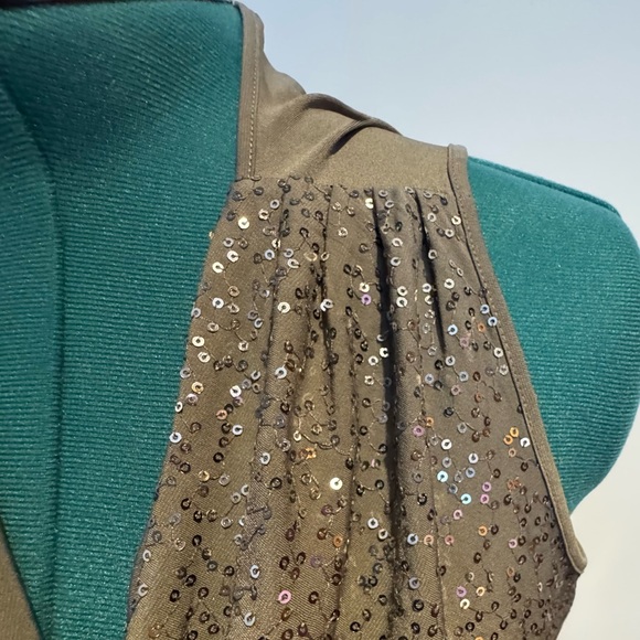 Calvin Klein Women's Sparkling Sleeveless Blouse - Silver/Grey/Pewter size 1X - Picture 10 of 16